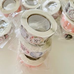 Combo 3 Rolls⭐️1500 Thank You Stickers